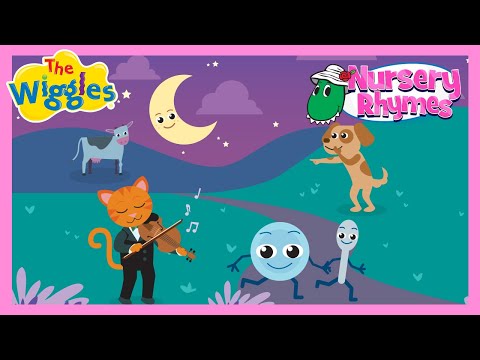 Hey Diddle Diddle 🎶 Children's Nursery Rhymes with The Wiggles