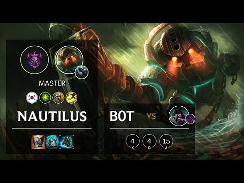 Nautilus Bot vs Caitlyn - KR Master Patch 10.8