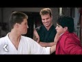 Three Against One Scene - The Karate Kid Part III (1989)
