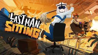 獅白ぼたん - 【Last Man Sitting】オフィスチェアに乗ってハチャメチャに戦うゲーム【獅白ぼたん/ホロライブ】
