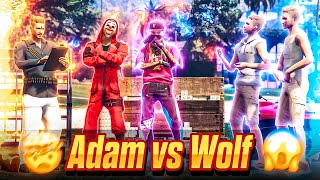 Epic Fight Between Adam and Wolf 🔥