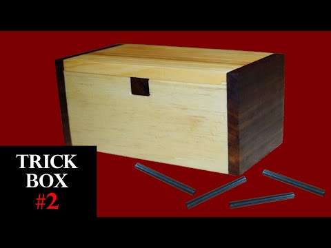 Clever Little Woodworking Project #2 👍(Secret Puzzle Box)
