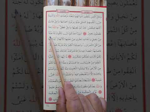 Kur'an-ı Kerim'in 46. Sayfası El Bakara Suresi yavaş ve ağır okumak. من سورة  البقرة صفحة ٤٦