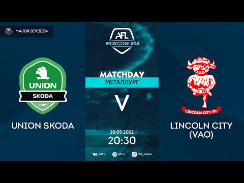 AFL22. Major Division. Day 12. Union Skoda - Lincoln City