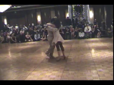 Giselle Anne  and  Gustavo Naveira  are  dancing  to  the  tango  "  Pavadita  "