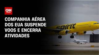 Vídeo: Spirit Airlines suspende todos os voos e encerra atividades | CNN PRIME TIME