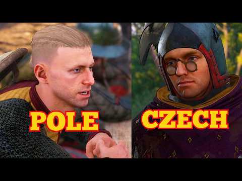 Czech-Polish dialog between Henry and Adder. Kingdom Come Deliverance 2