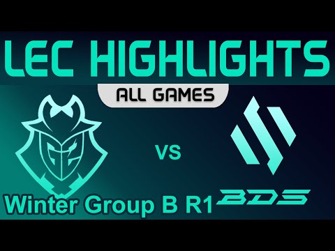 G2 vs BDS Highlights ALL GAMES Winter Groups R1 LEC Winter 2023 G2 Esports vs Team BDS by Onivia
