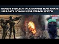 Israel Attacks Hamas Command Centre Hidden In Gaza City School IDF Exposes Militants Evil Ways