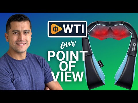 MoCuishle Shiatsu Back Shoulder and Neck Massager with Heat - WTI product video review
