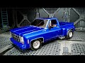 NEW PARTS 1977 Chevy Street Pickup Squarebody 350 1 25 Scale Model Kit Build How To Assemble Paint