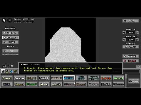 I play the powder box on roblox (so fun)