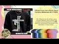 Official Cross He Is Risen Jesus Christian Mattheaw 28 6 T Shirt