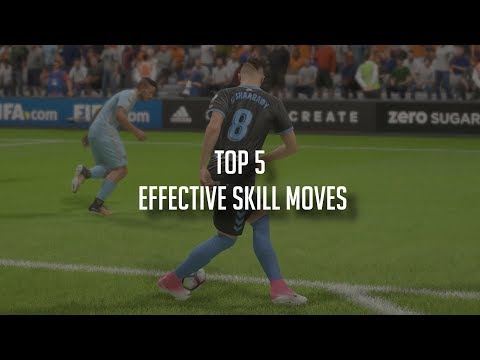 FIFA 18 TOP 5 EFFECTIVE & EASY SKILL MOVES TUTORIAL