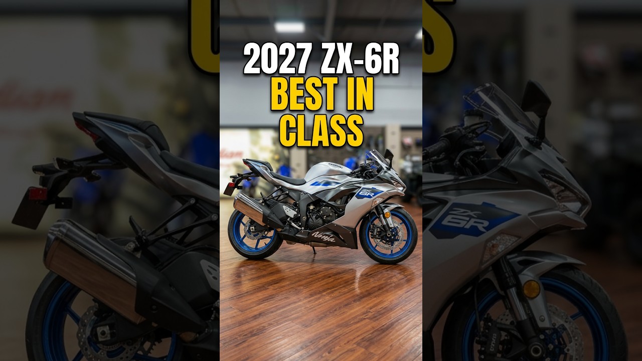 2027 Kawasaki NINJA ZX-6R ABS SPORT BIKE