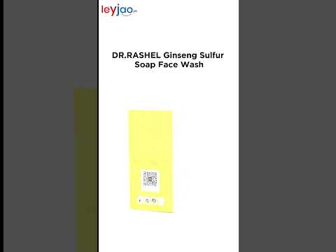 DR.RASHEL Ginseng Sulfur Soap Face Wash - 1 Piece