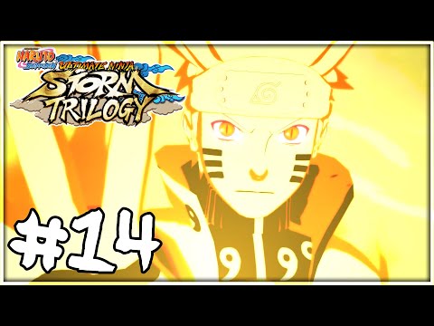Naruto Shippuden: Ultimate Ninja Storm 3 Trilogy Walkthrough PART 14 - Naruto vs Tobi Six Paths PS4