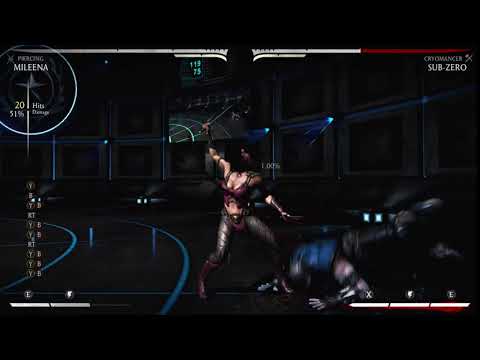Mileena's insanely easy 51 percent combo.