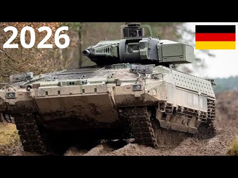 6 NEUE WAFFEN, DIE 2026 IN DAS INVENTAR DEUTSCHLANDS AUFGENOMMEN WERDEN. DEUTSCHES MILITÄR.