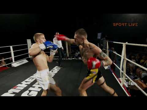 Frederik Fenger  Århus     DK  vs   Samuel  Forsberg SE malmø  -  Mikenta Fight Night 4/8-2021