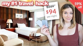 The #1 Travel Hack Of 2020 - How ANYONE Can Get 50% Off Hotels