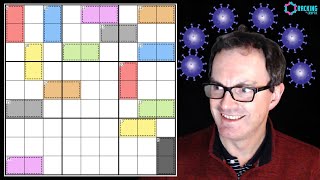 Man With Covid Attempts To Solve Puzzle