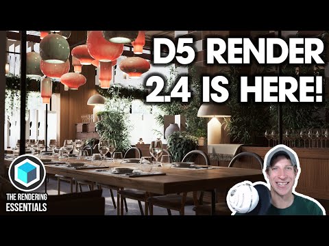 D5 Render 2.4 IS HERE! What's New?