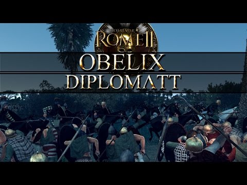 Total War Rome II Tournament Battle - [WOLF]Diplomatt vs [TGR]Obelix