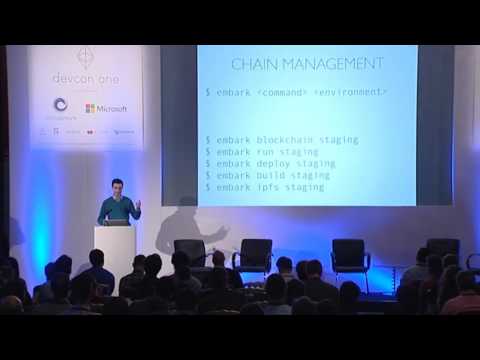 DEVCON1: Embark – DApps Framework - Konstantin Kudryavtsev (for Iuri Matias)