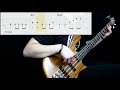 The Miracles Love Machine Bass Cover Play Along Tabs In Video