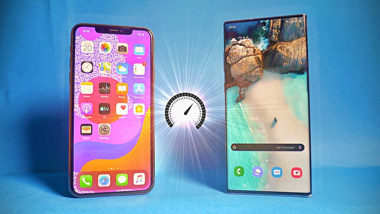 iPhone 11 Pro Max vs Samsung Galaxy Note 10 Plus - Speed Test! (SURPRISE 🔥)