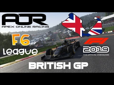 Apex Online Racing 🏆 PC F6 League - Great Britain 🔥 F1 2019