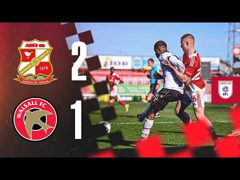 FC Swindon Town 2-1 FC Walsall 