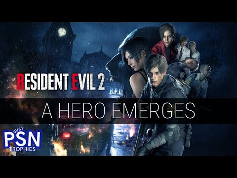 A Hero Emerges Trophy - Resident Evil 2 - Playstation 5