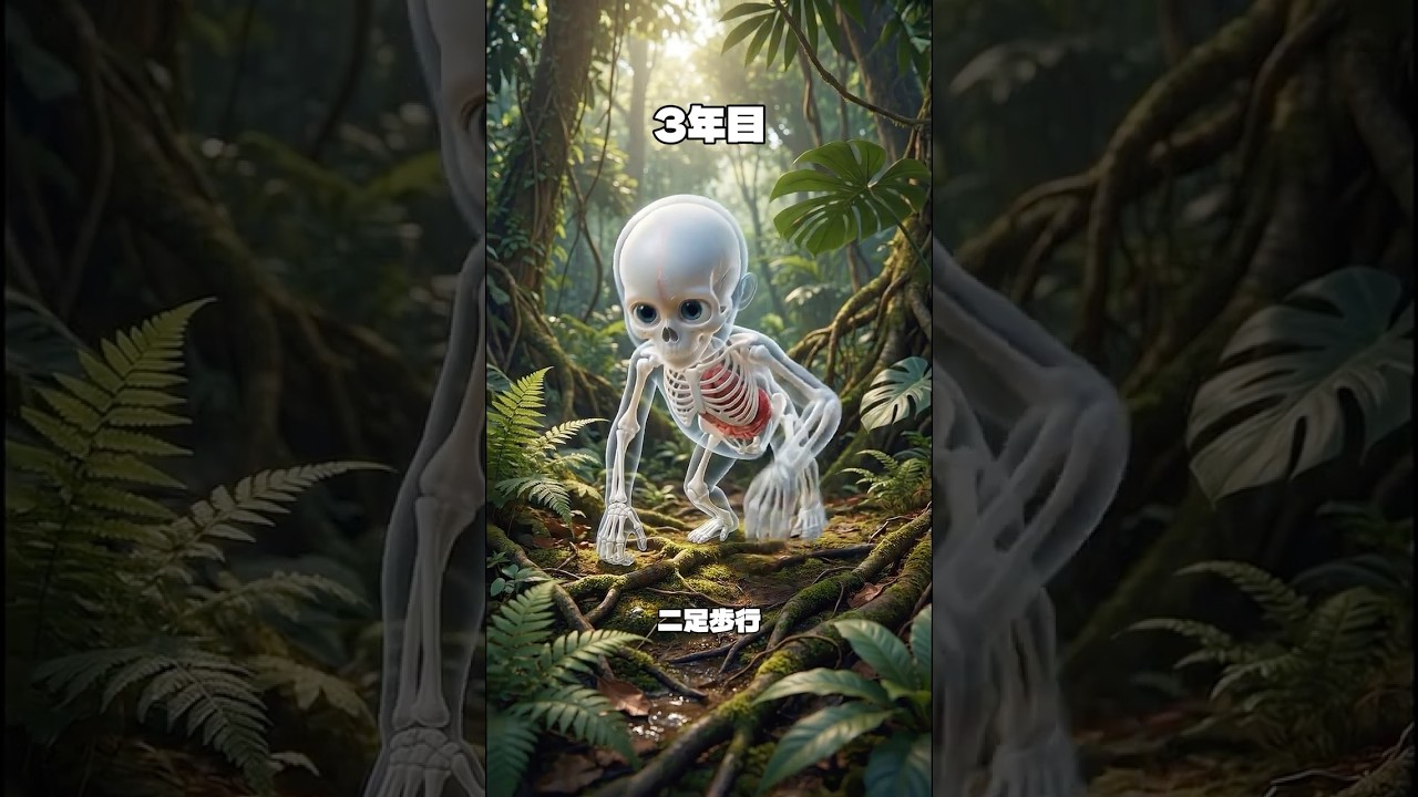 もしゴリラに育てられたら？