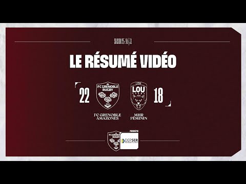 FCG AMAZONES - LOU RUGBY | J2 | 25 - 26