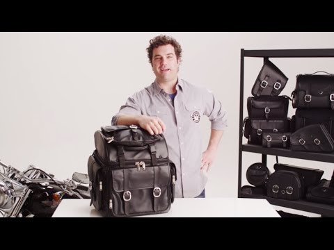 Viking Leather Backrest Bag Review - vikingbags.com