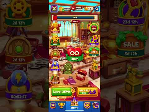 Royal Match Gameplay Level 3586-3605