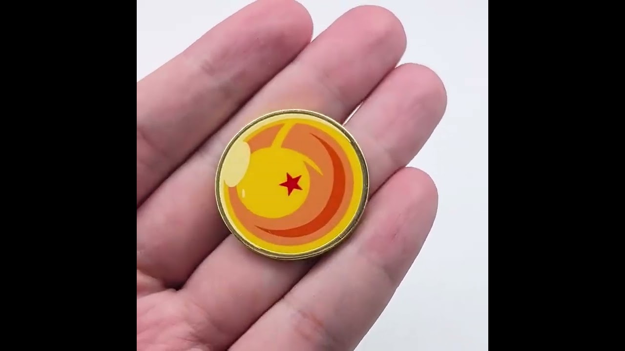 Dragon Ball Metal Pin