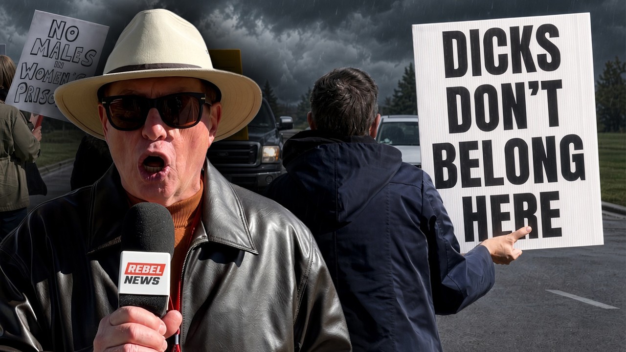 Passionate Protesters Reject Men In Women's Prisons