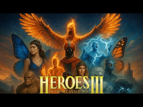Heroes of Might and Magic 3 All Units Comes to Life - Conflux - AI Generated