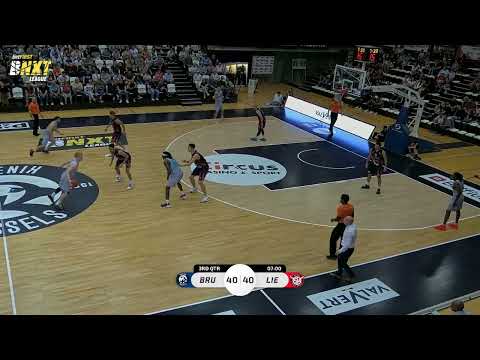 Max Martial Kouguere with 16 Points vs  RSW Liege Basket