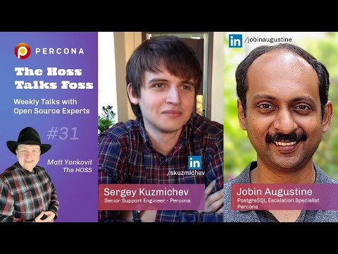 PostgreSQL Database Management, Backup Tools, Migration From Oracle - Percona Podcast 31