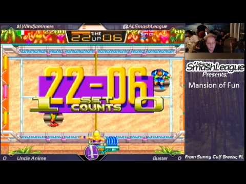 Smash(ed) at the McMansion 5 - Hack vs. Buster - WINDJAMMERS
