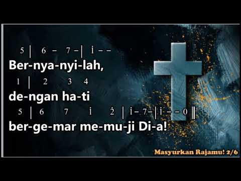 Masyhurkan Rajamu! - KPPK8 (dengan notasi & lirik)