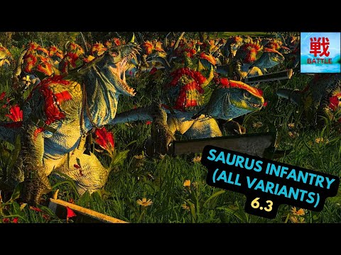 Are Saurus Infantry (All Base Variants) Any Good in Patch 6.3? - Lizardmen Unit Focus