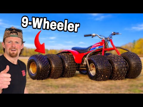 I Found a 9-Wheeler HONDA! (Will it Float?)