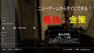 【Skyrim】スカイリム　序盤から使える最強金策