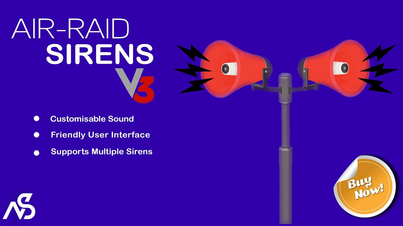 [PAID] [QB/ESX/STANDALONE] Air Raid Sirens v3 thumbnail 2