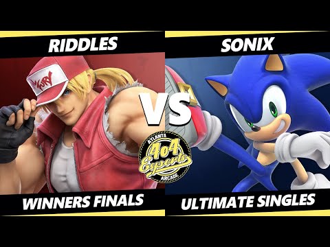 4o4 Smash Night 61 Winners Finals - Riddles (Terry) Vs. Sonix (Sonic) SSBU Ultimate Tournament
